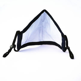 Masques protecteurs lavables et réutilisables de brume de coton noir de valeur de respiration antipoussière de la protection PM2.5