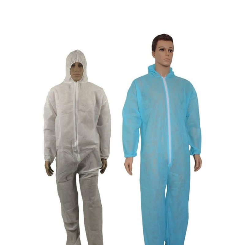 Vêtements de protection chirurgicaux d'isolement jetable de textile non tissé de CE/FDA en stock fournisseur